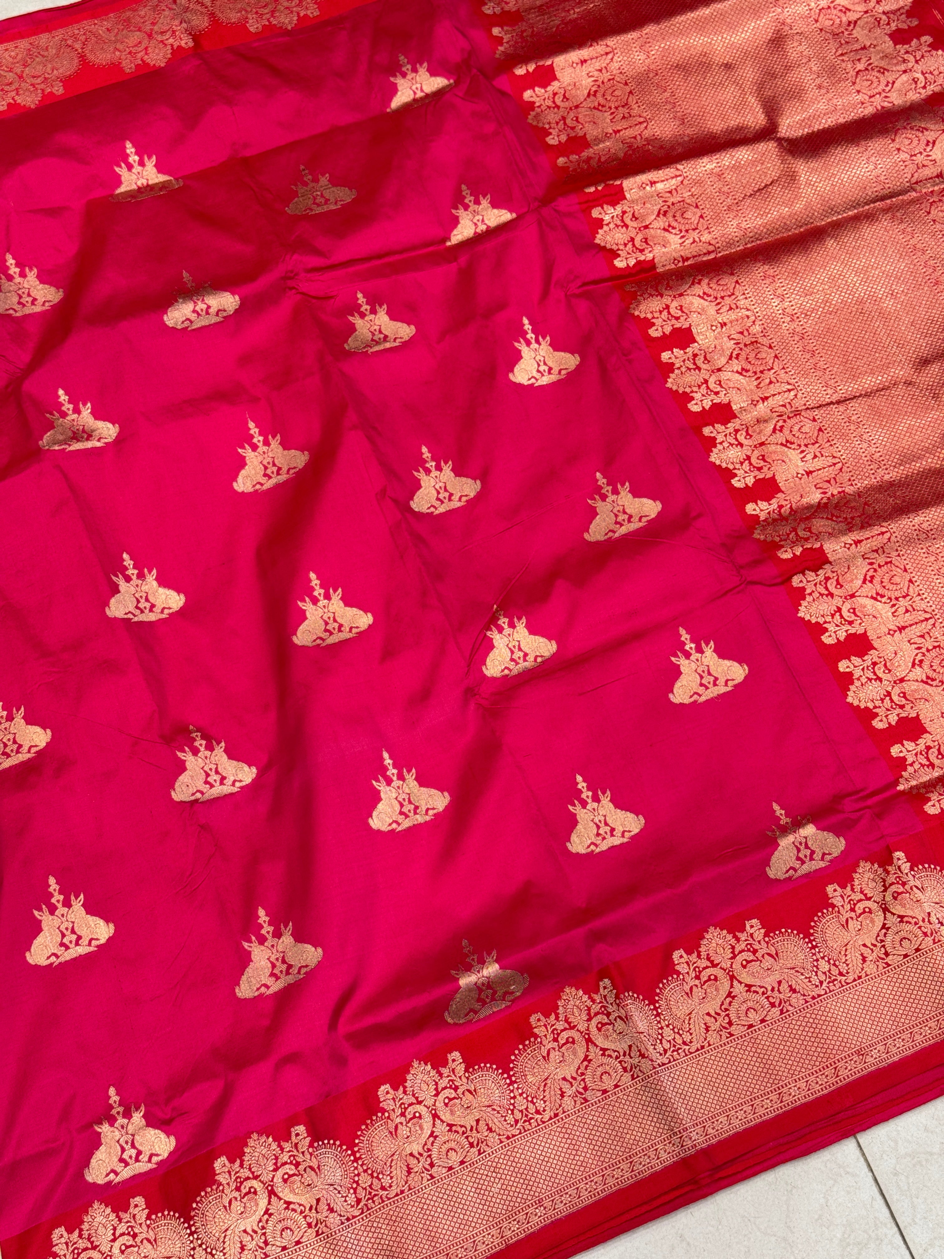 Handloom Banarasi Shikara Weave