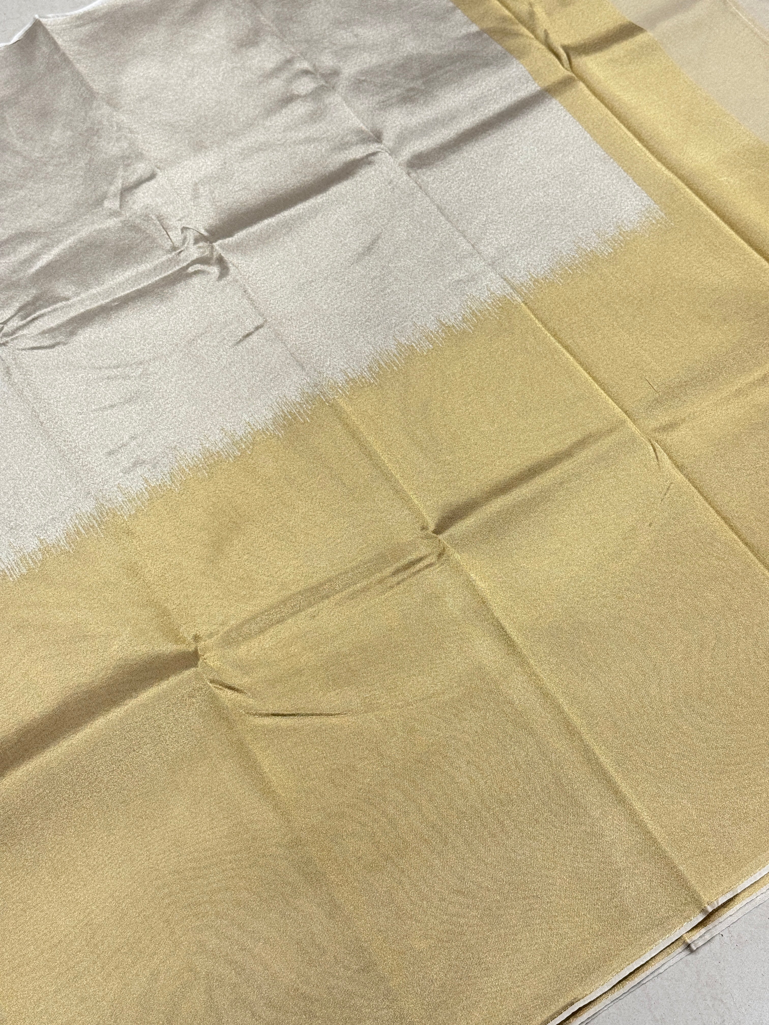 Silver Golden Tissue Weaved Saree