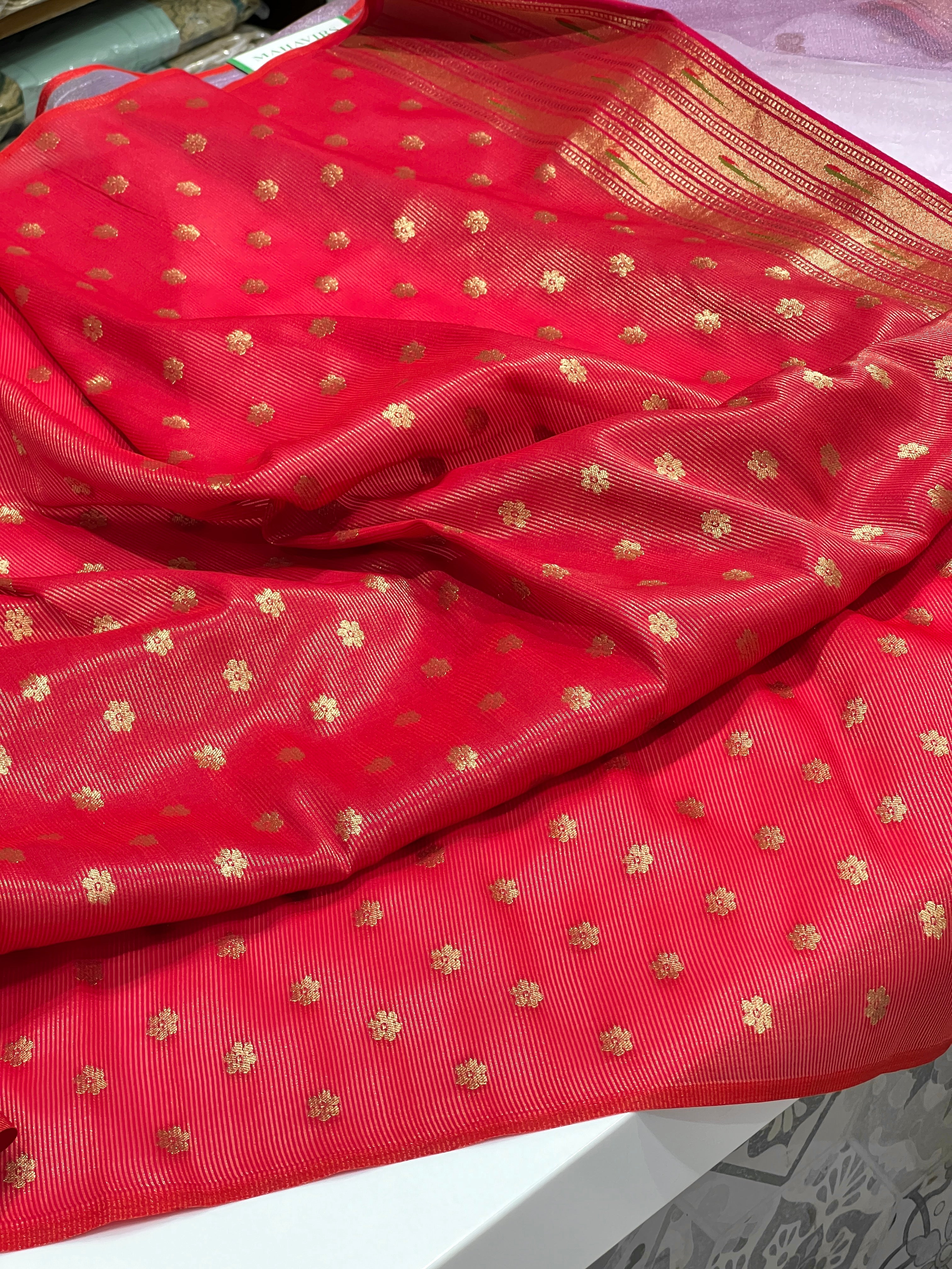 Lilac Tissue Paithani Saree