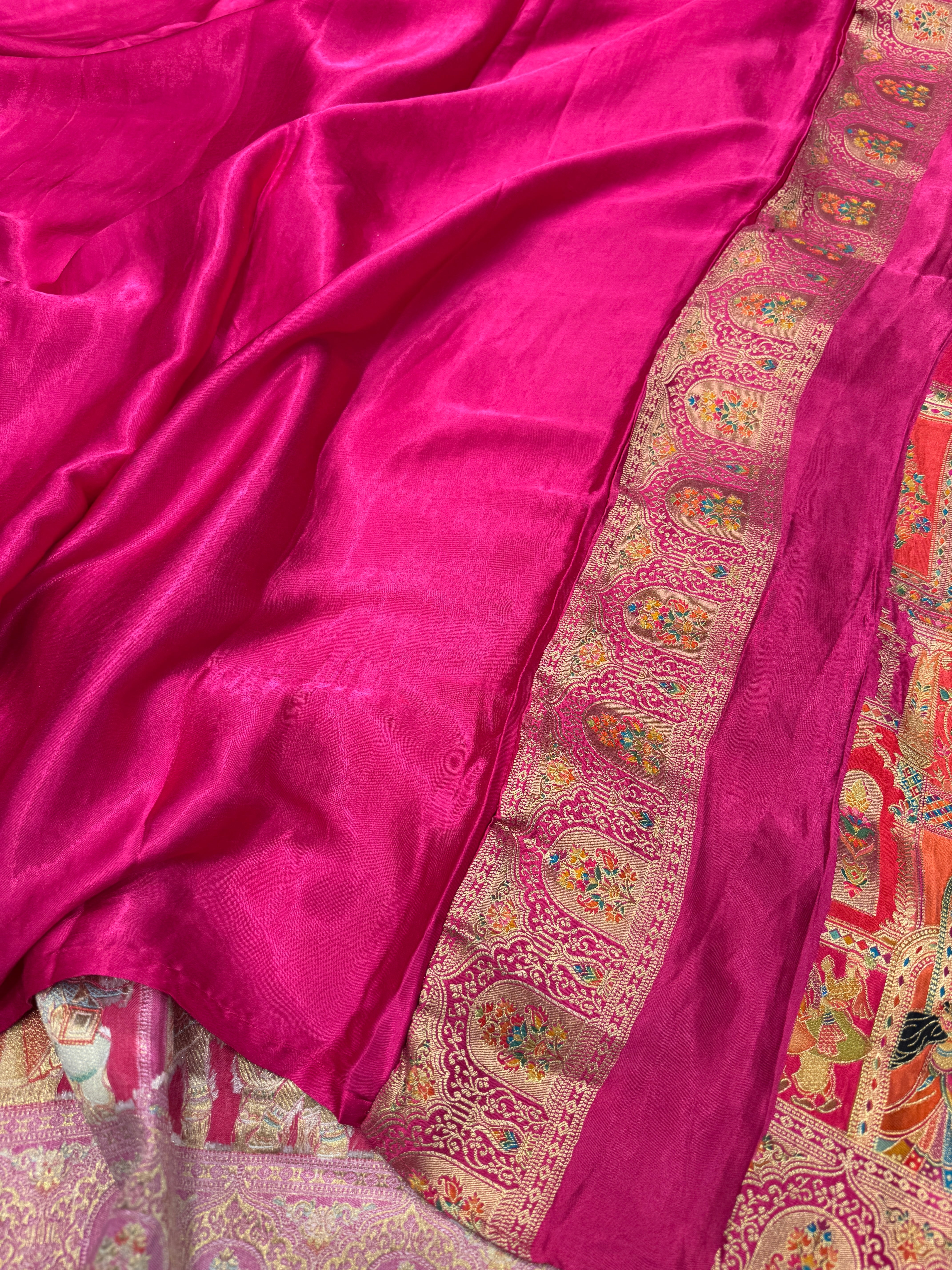 Rani Doli Baarat Edit Modal Banarasi Weaved Saree