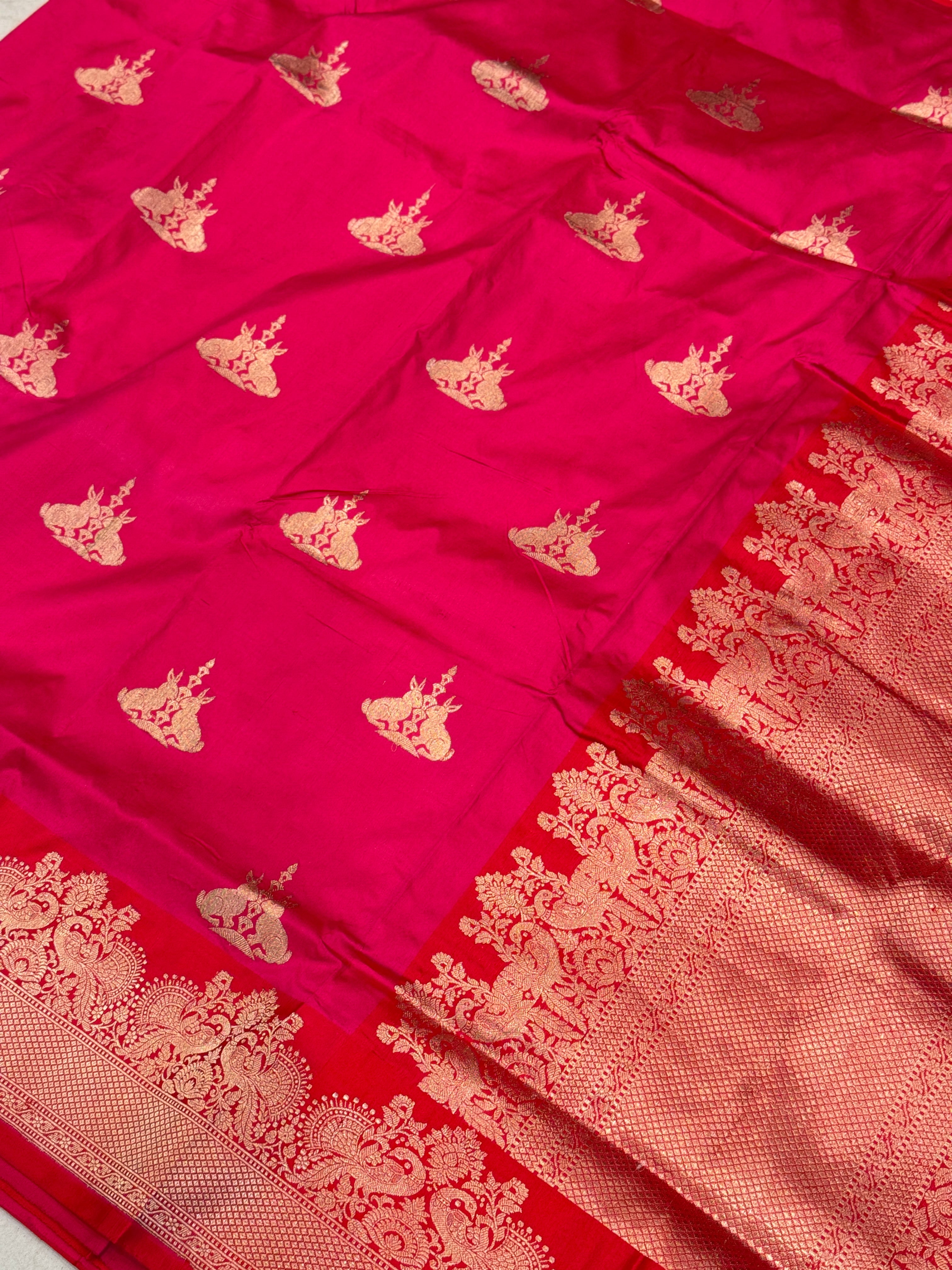 Handloom Banarasi Shikara Weave