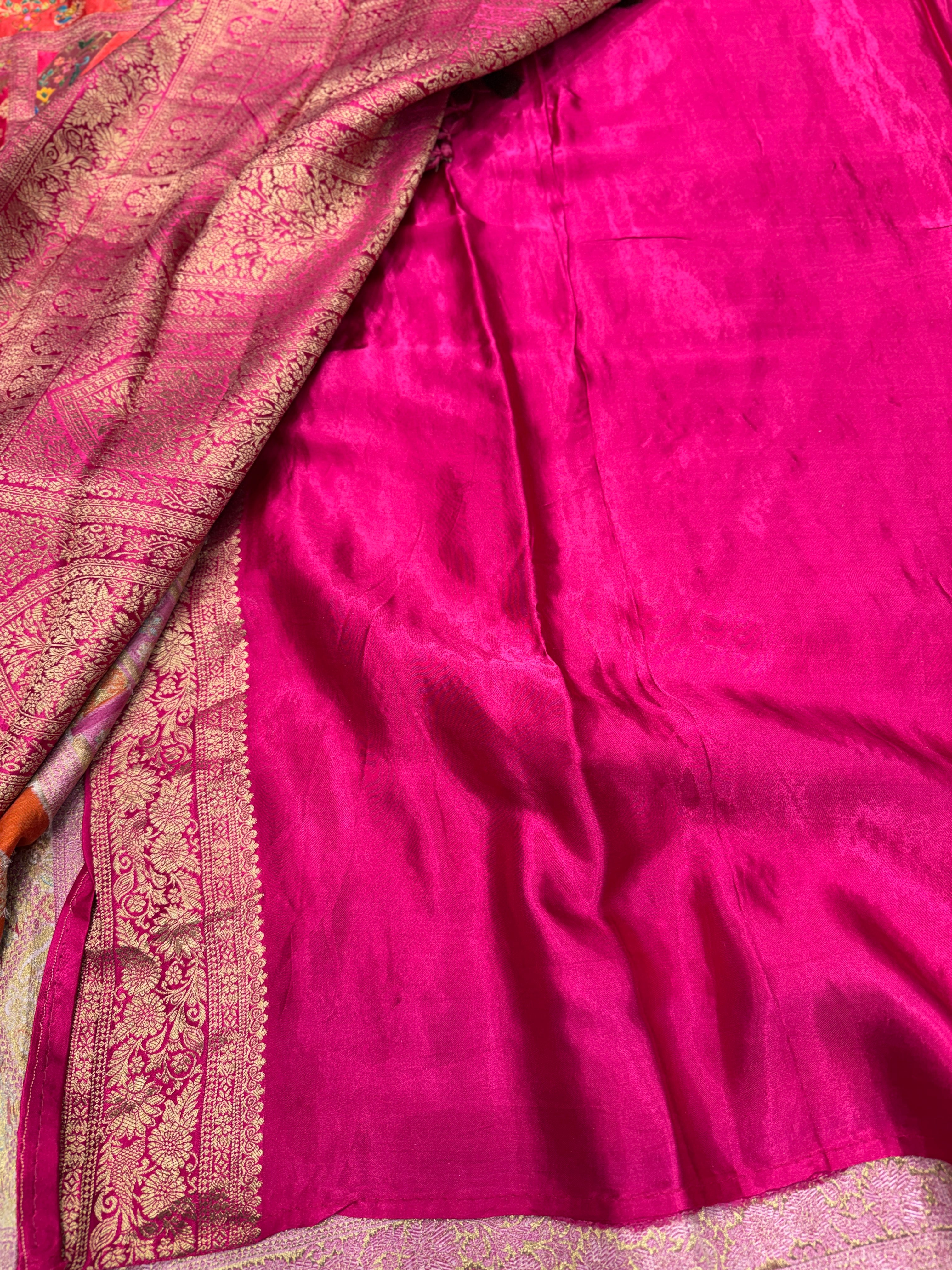 Contemporary Rani Rangkat Modal Banarasi Weaved Saree