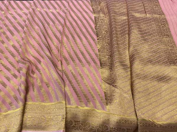 Pink Leheriya Georgette